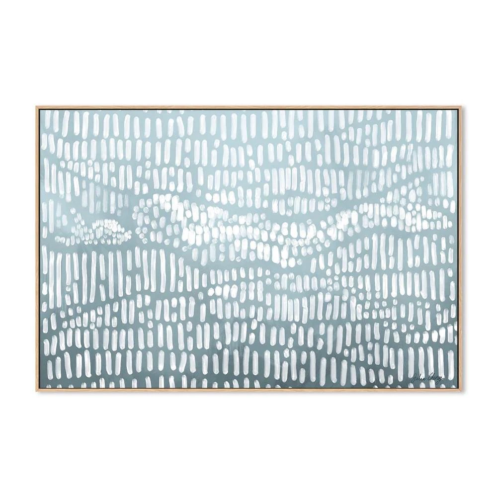Blue Wavy Abstract - Image 4