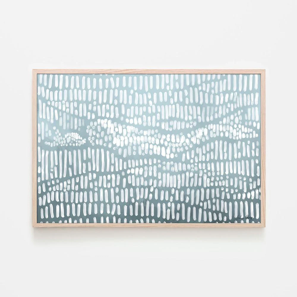 Blue Wavy Abstract - Image 6