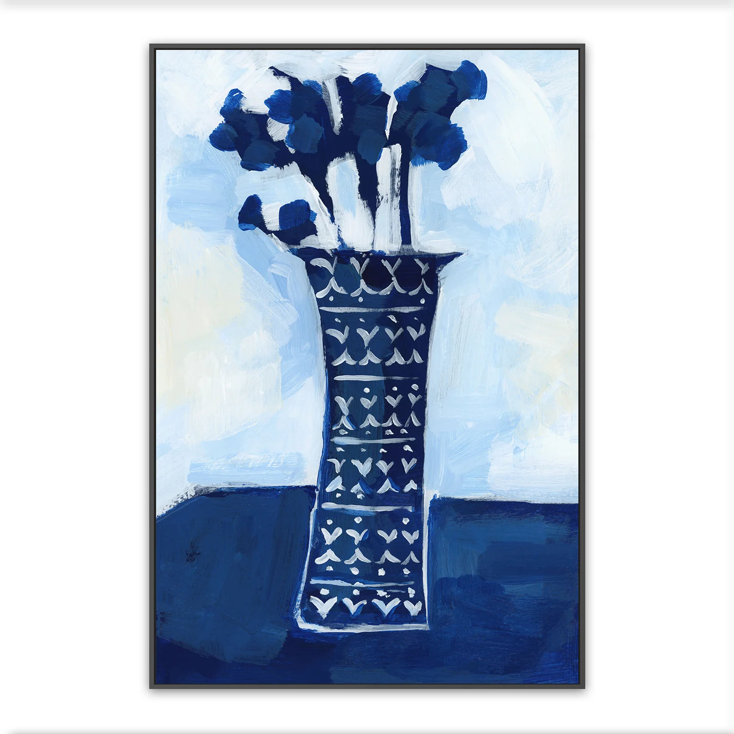 Blue & White Florals , Style B - Image 3