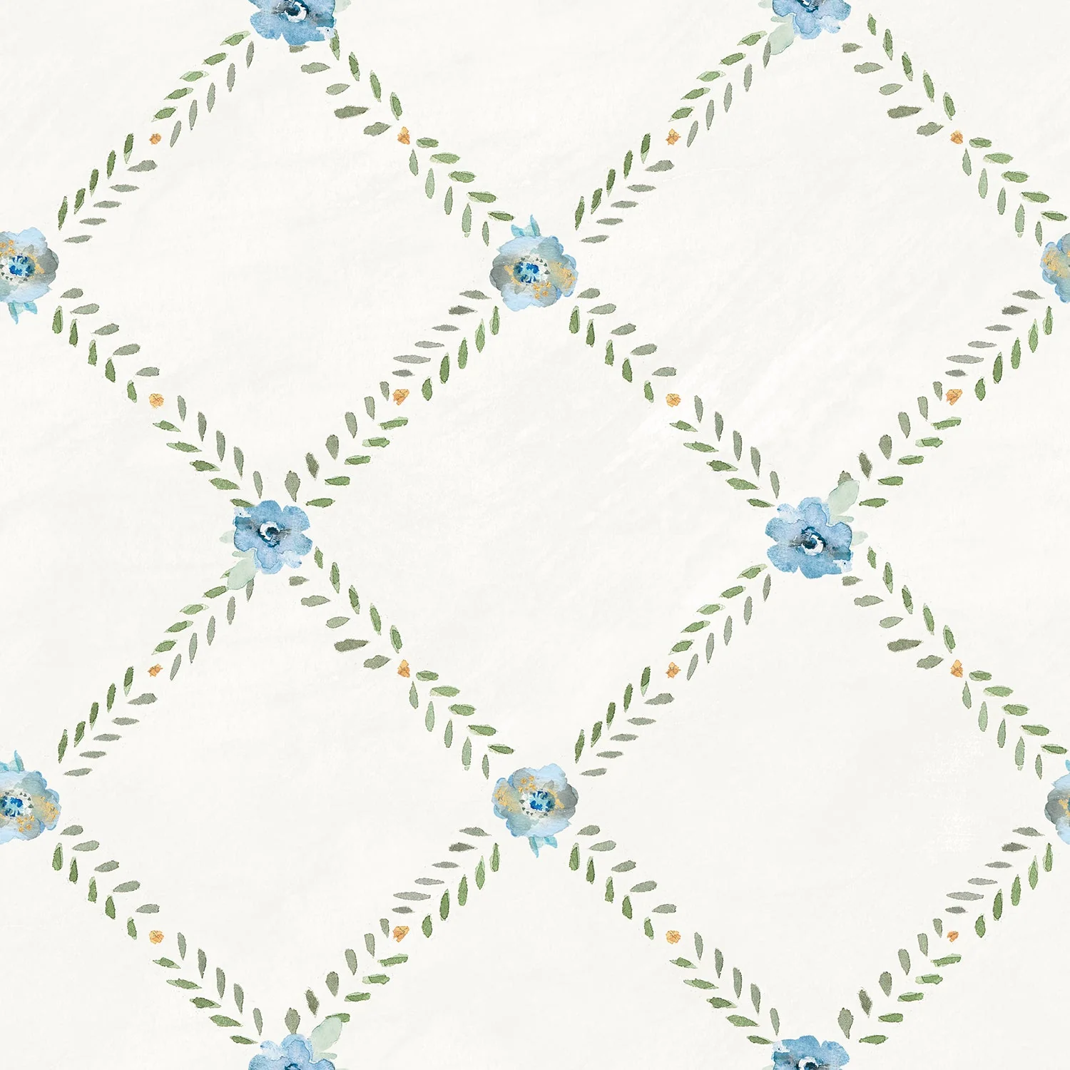Blues of Summer Pattern Style E, Wallpaper - Image 3