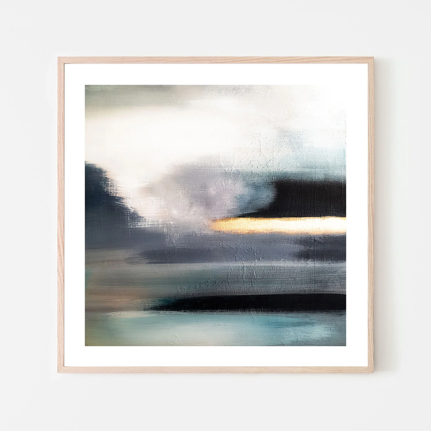 Blurry Night , Hand-Painted Canvas - Image 6