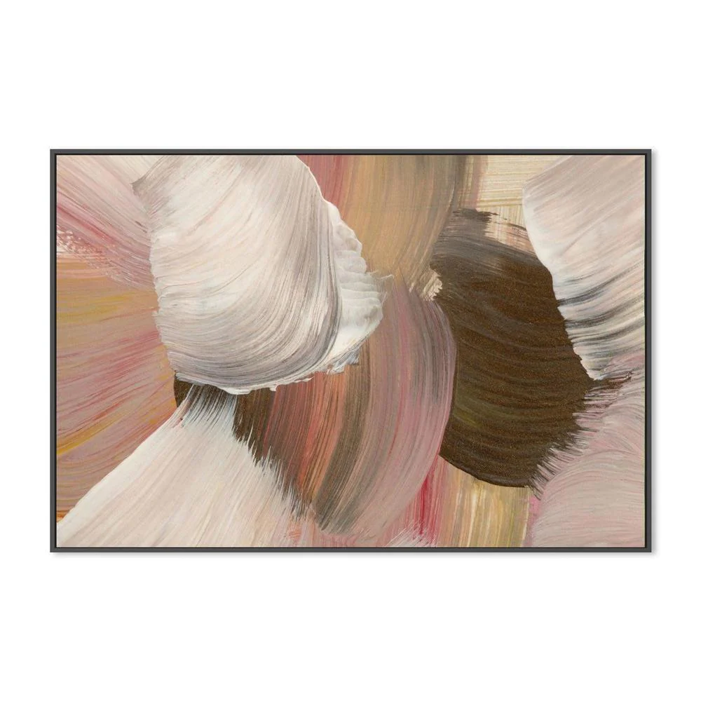 Blushing , Hand-painted Canvas - Image 3