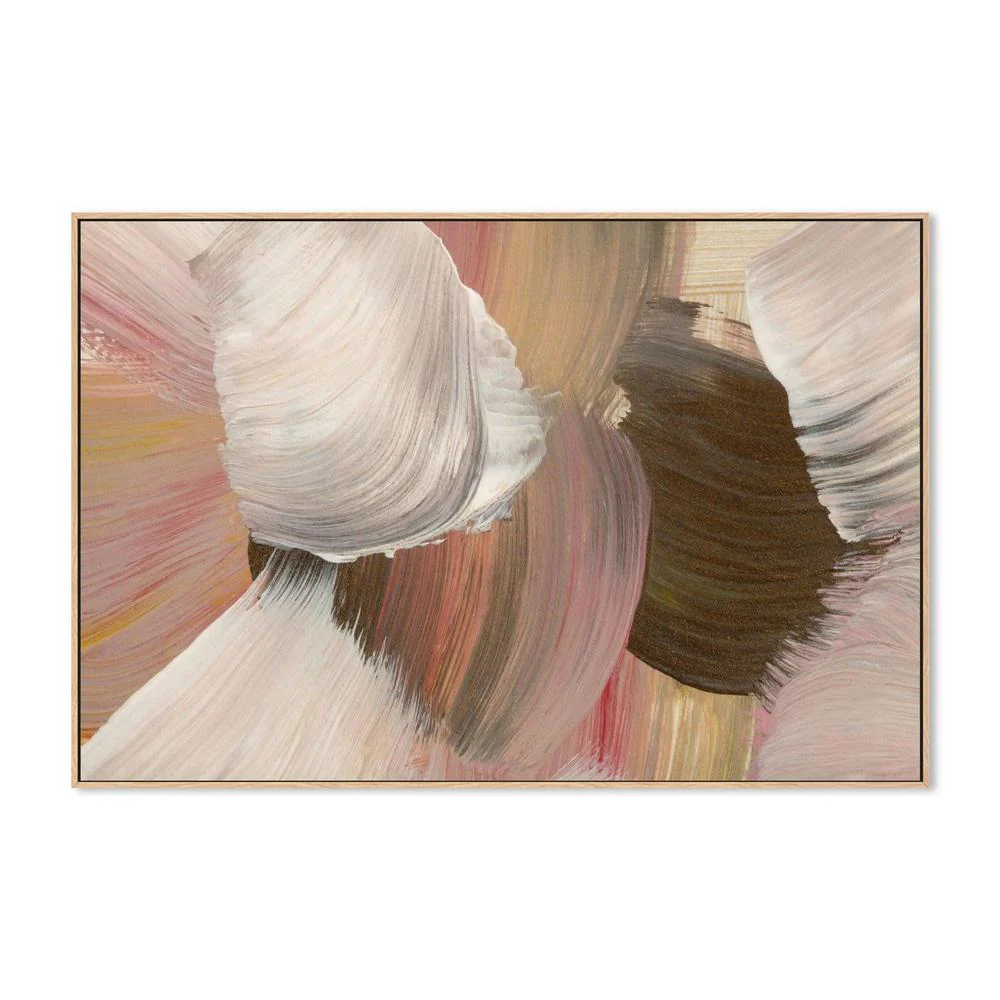 Blushing , Hand-painted Canvas - Image 4