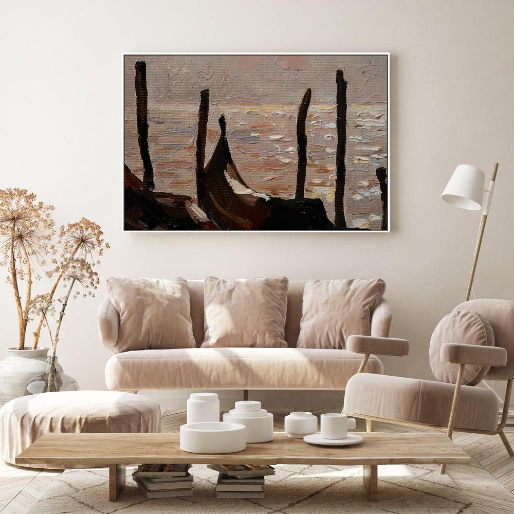 Boat Ride , Hand-painted Canvas - Image 8