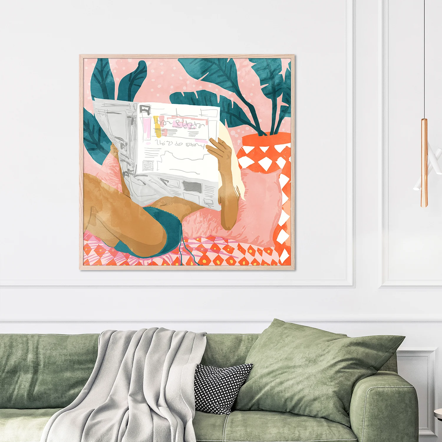Bohemian Morning News Art Print - Image 2