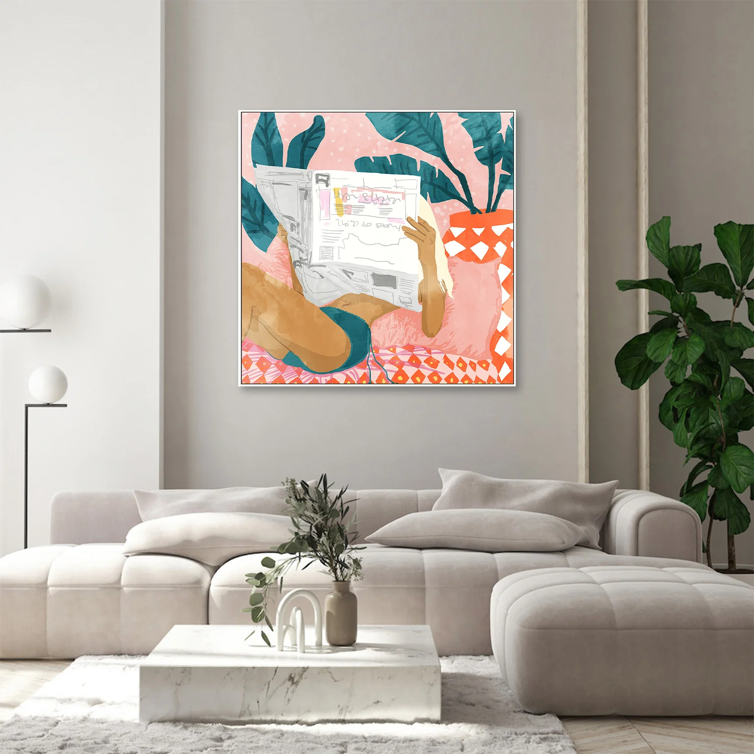 Bohemian Morning News Art Print - Image 8