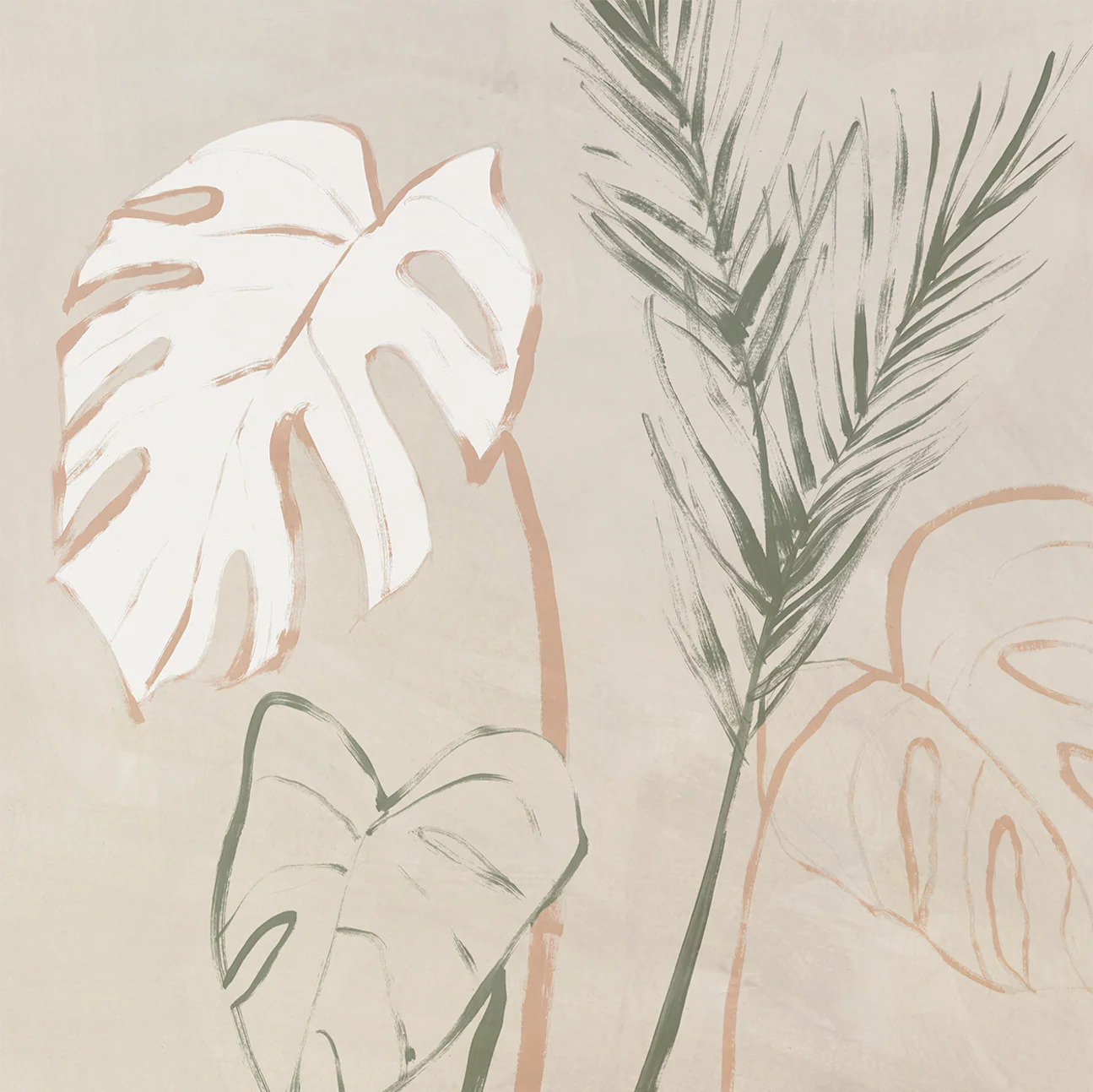 Boho Palms, Style A