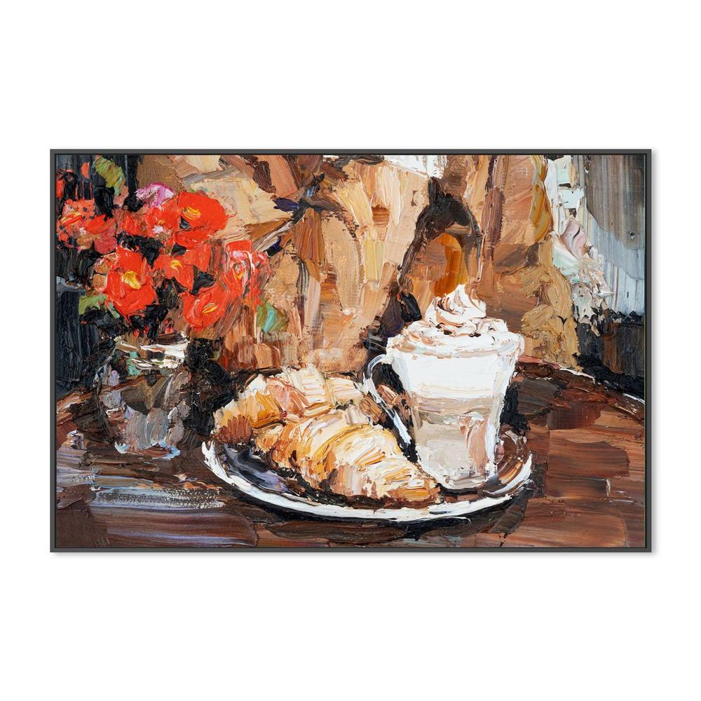 Breakfast Time , Hand-painted Canvas - Image 3