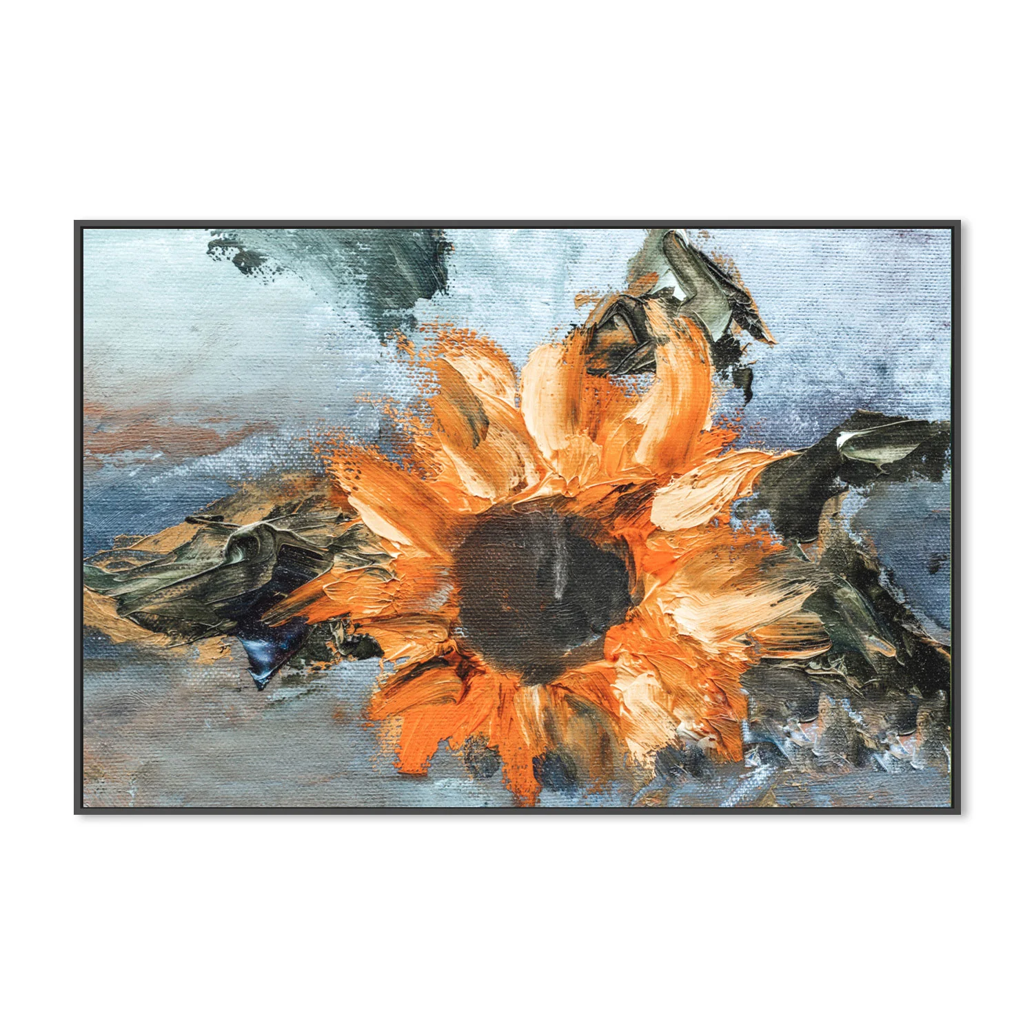 Bright Daisy, Style B, Hand-Painted Canvas - Image 3