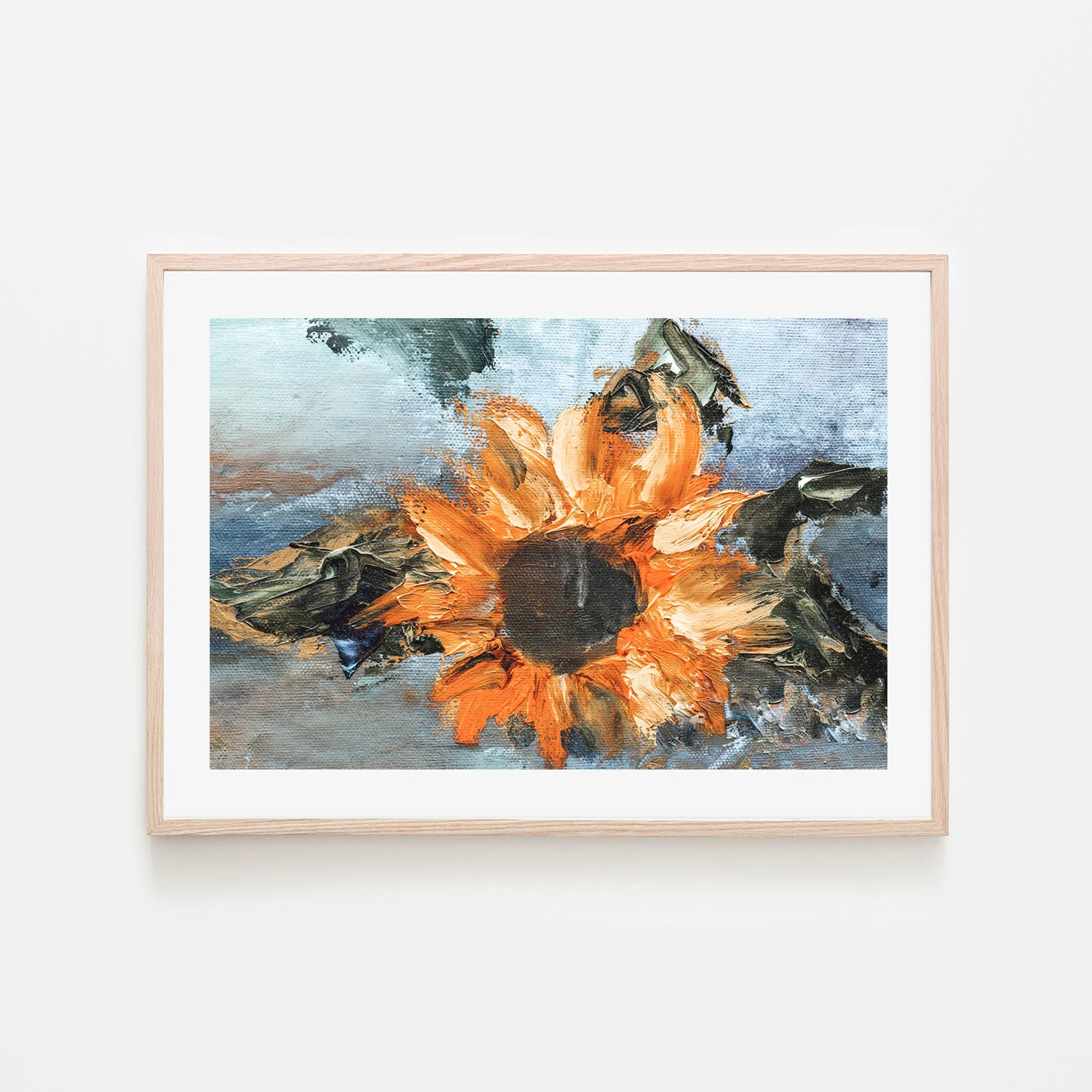 Bright Daisy, Style B, Hand-Painted Canvas - Image 6