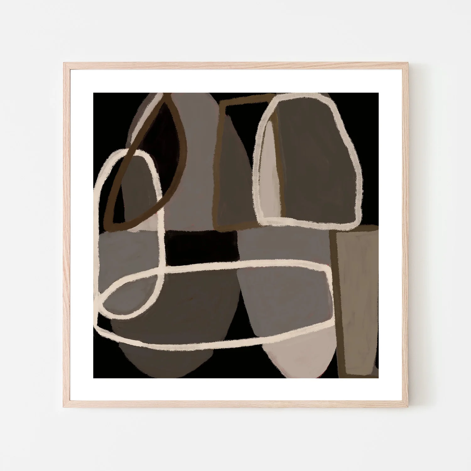 Brown Abstract, Style A - Image 6