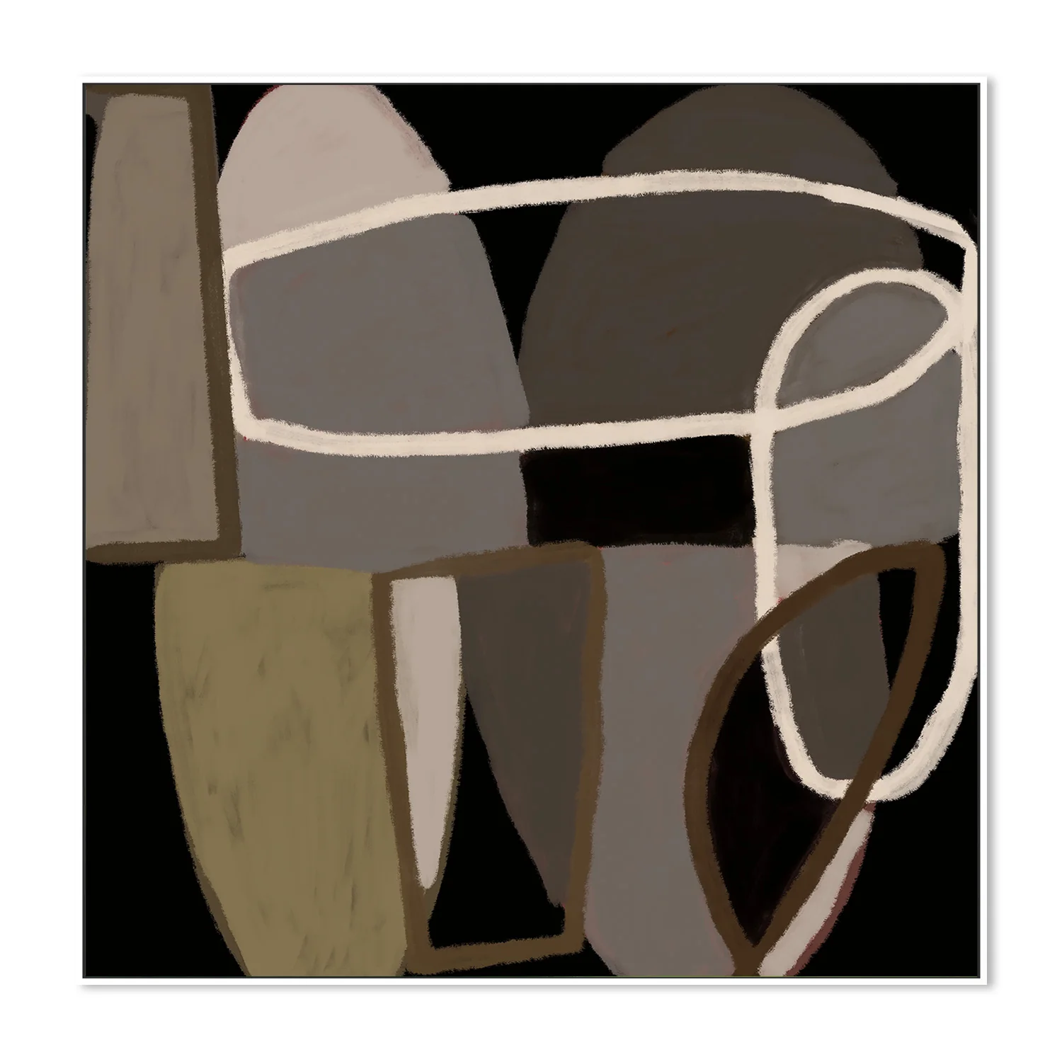 Brown Abstract, Style B - Image 5