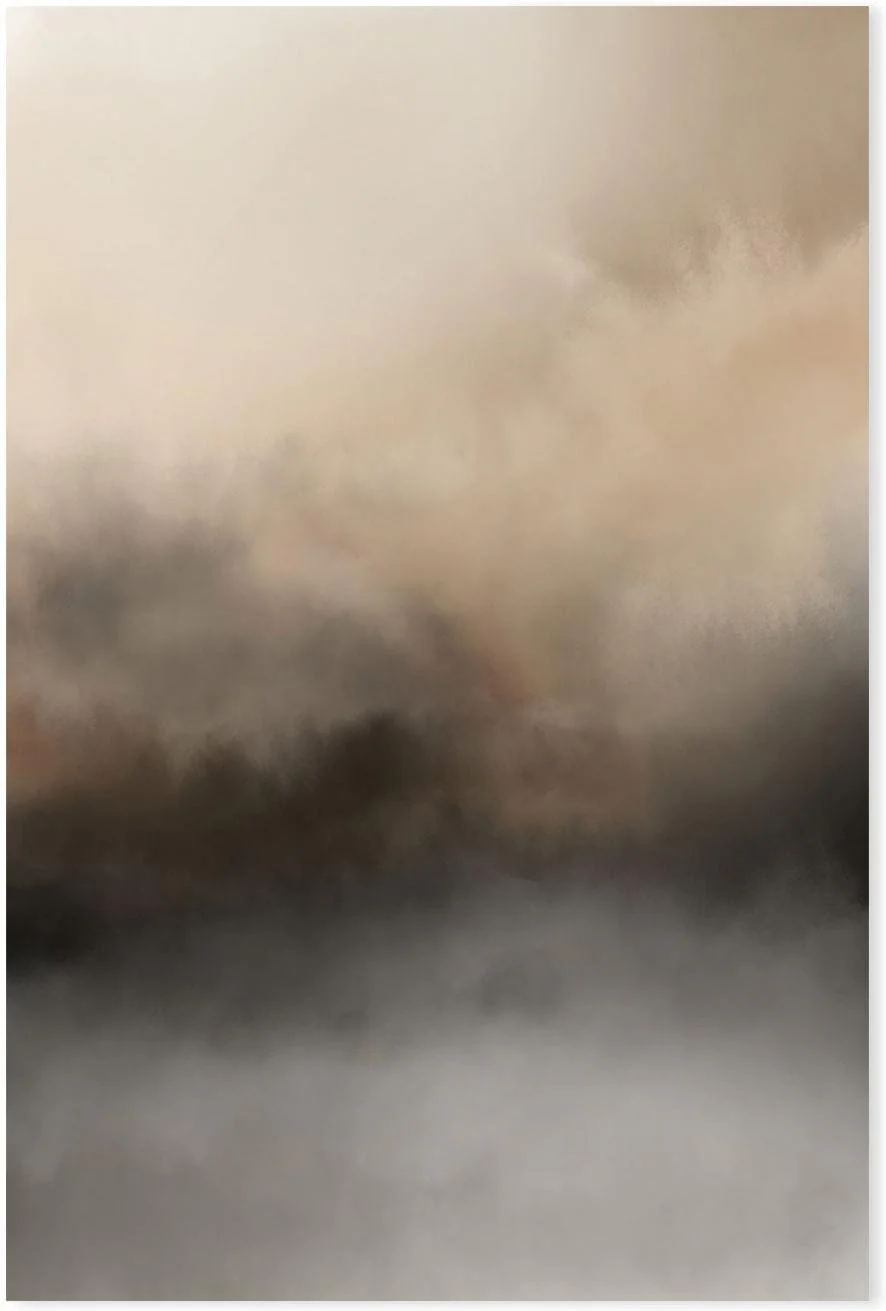 Brown Blurred Mountains