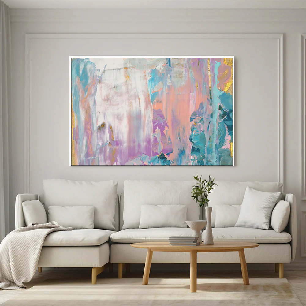 Bubblegum , Hand-Painted Canvas - Image 2