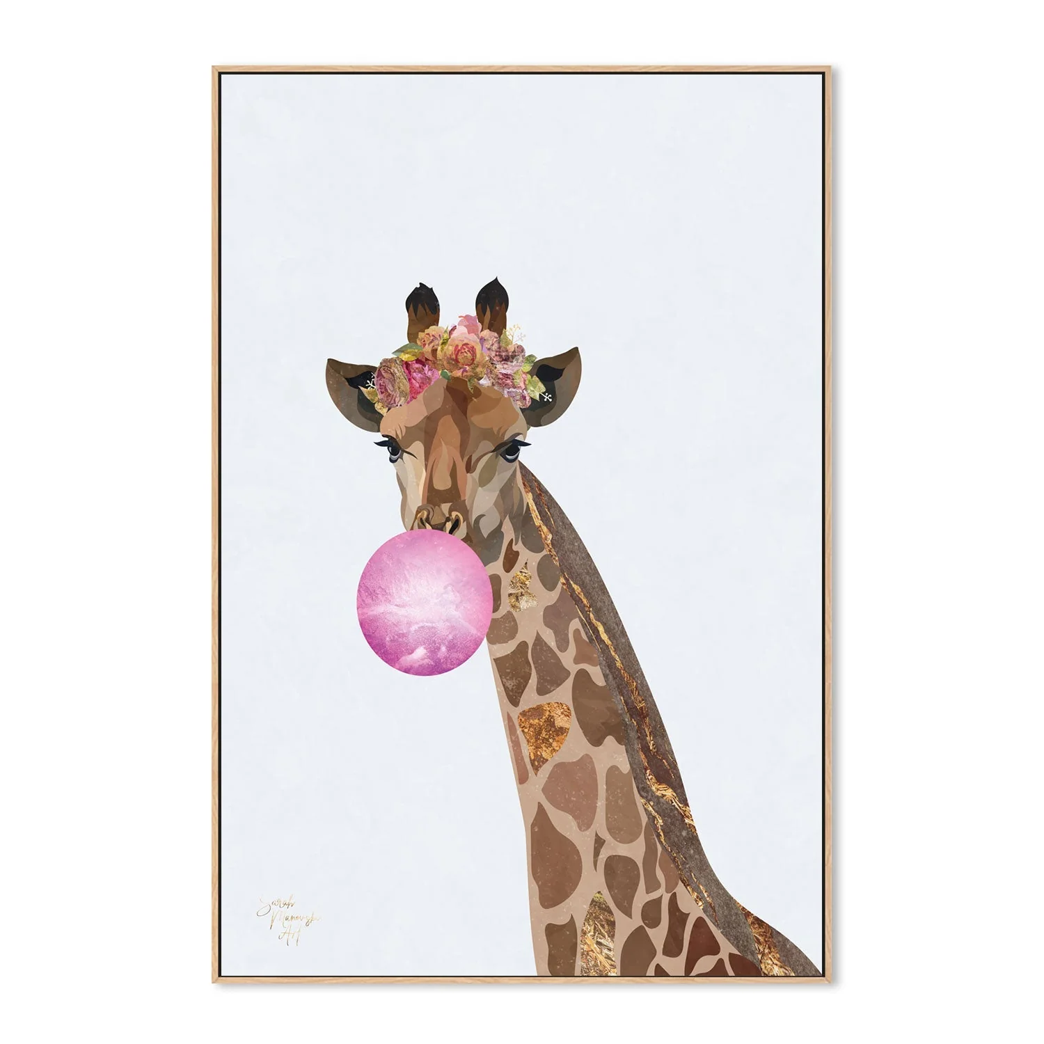 Bubblegum Giraffe, Style B - Image 4