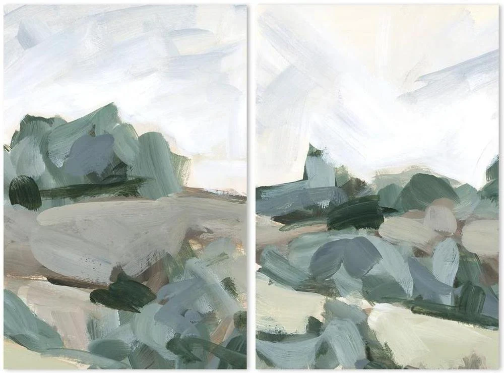 Bucolic Countryside, Set Of 2