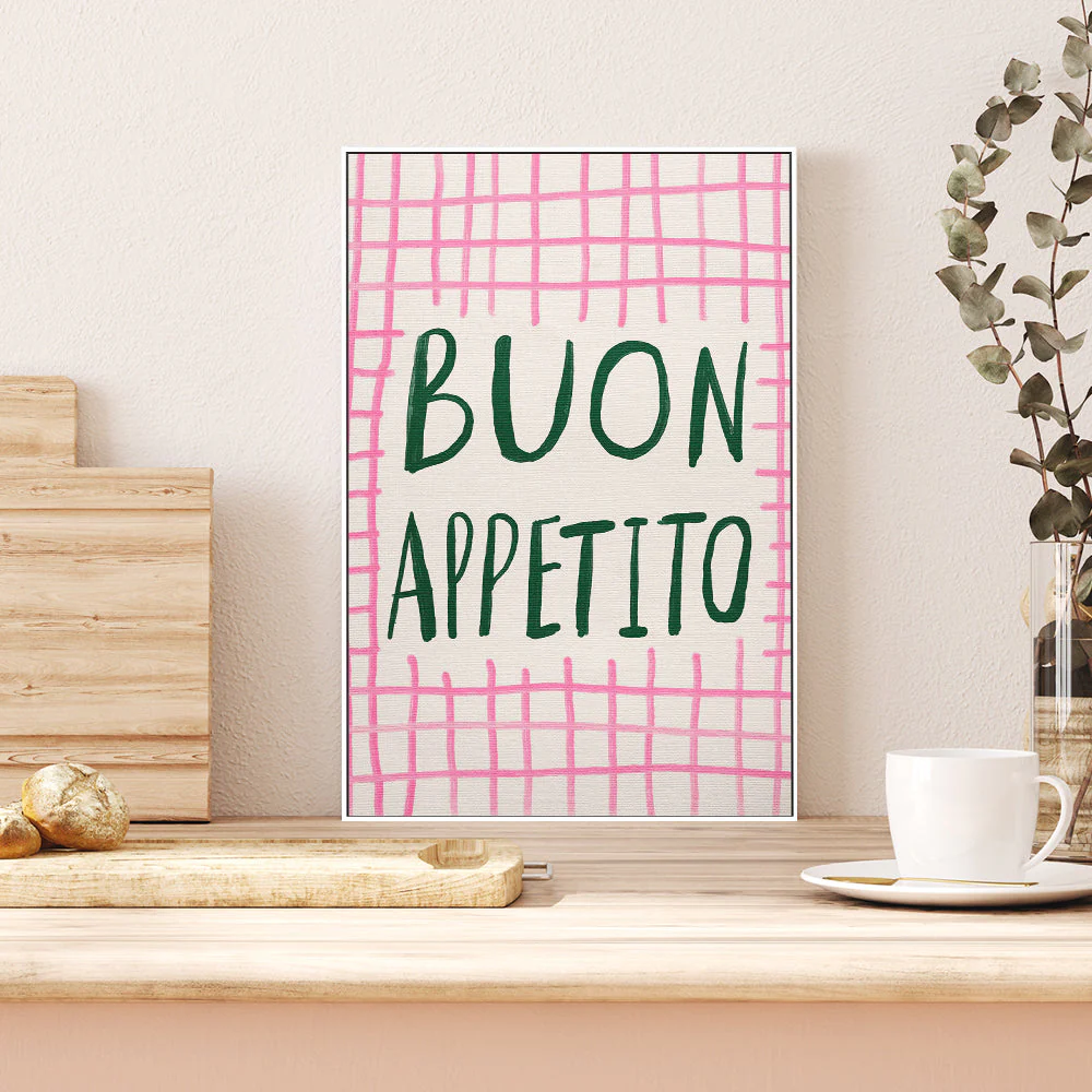 Buon Appetito Pink Green - Image 7