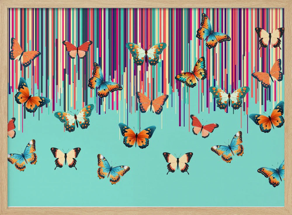 Butterflies Stripes - Image 4