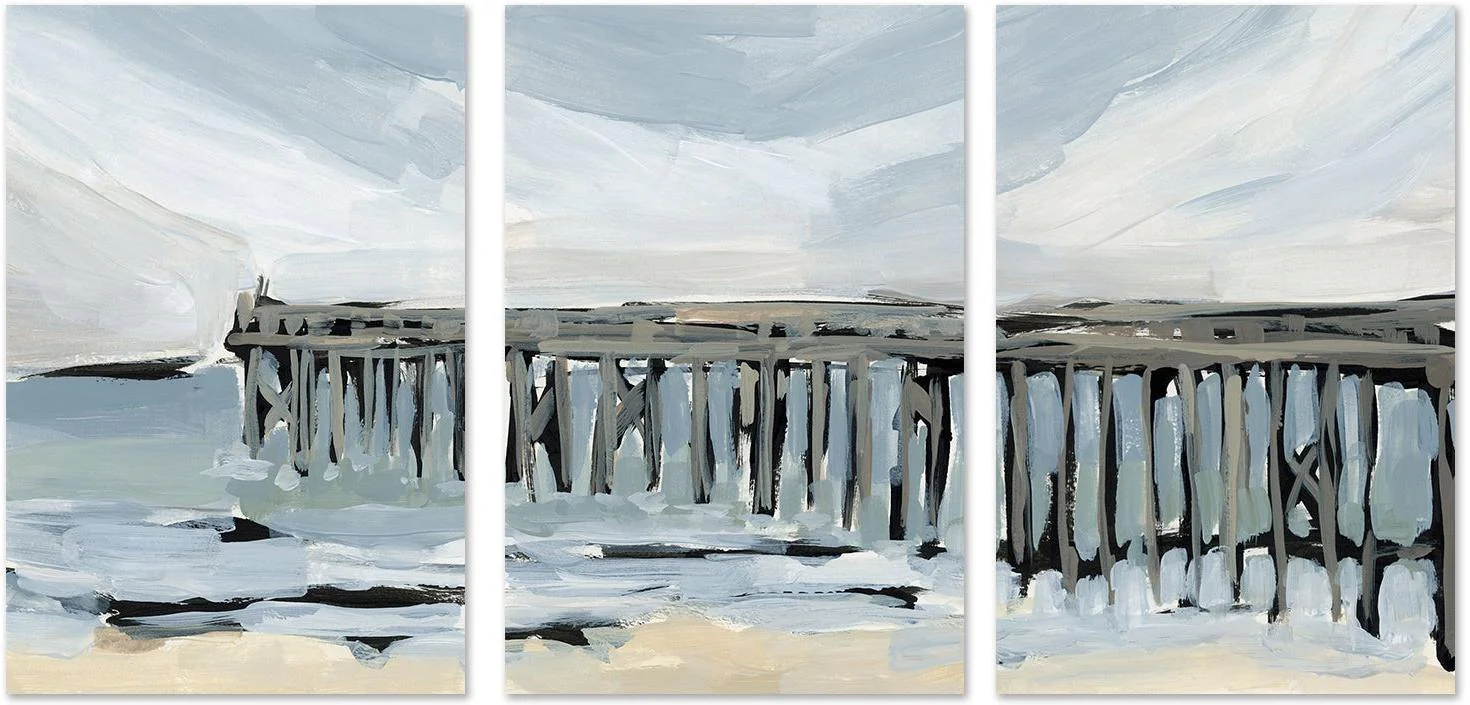 By The Sea, Style A, B & C, Set Of 3