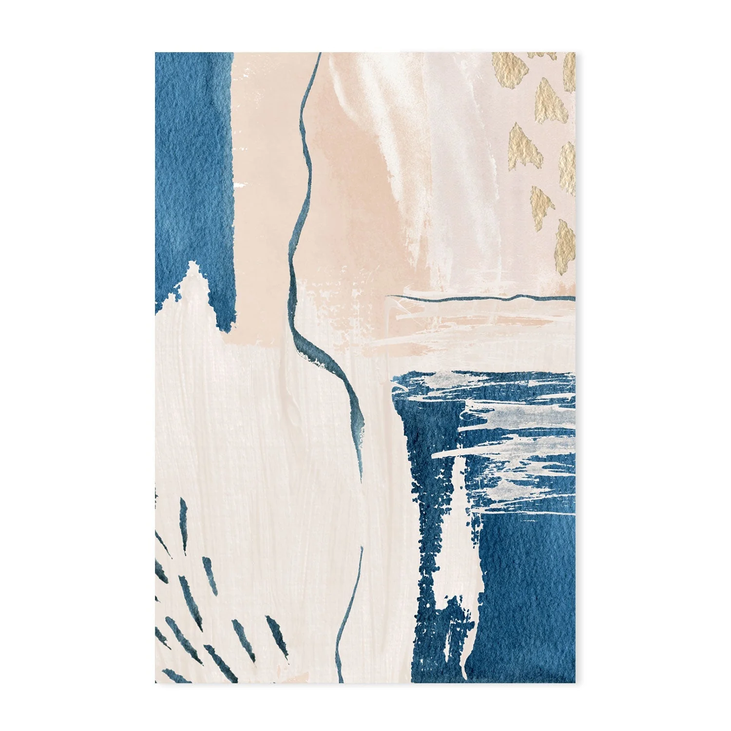 Calm Blues, Style A & B, Set Of 2, By Sally Ann Moss - Image 10