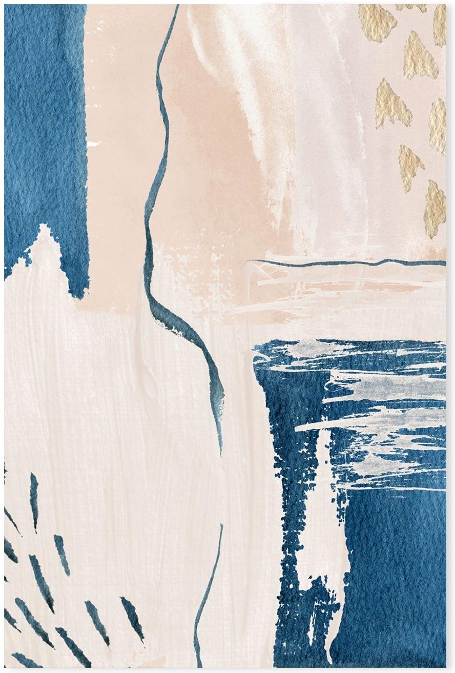 Calm Blues, Style B, By Sally Ann Moss
