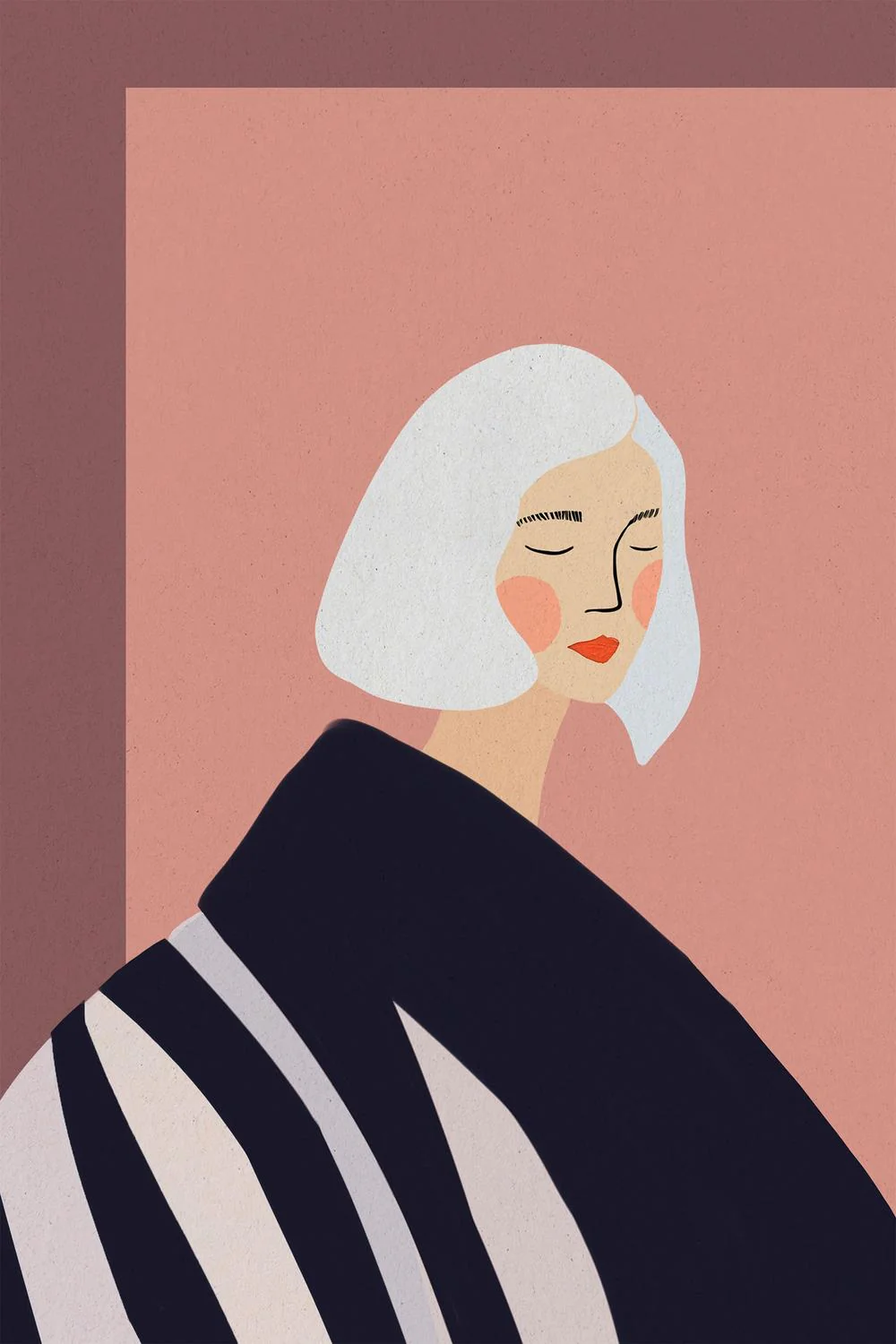 Calm Woman Portrait