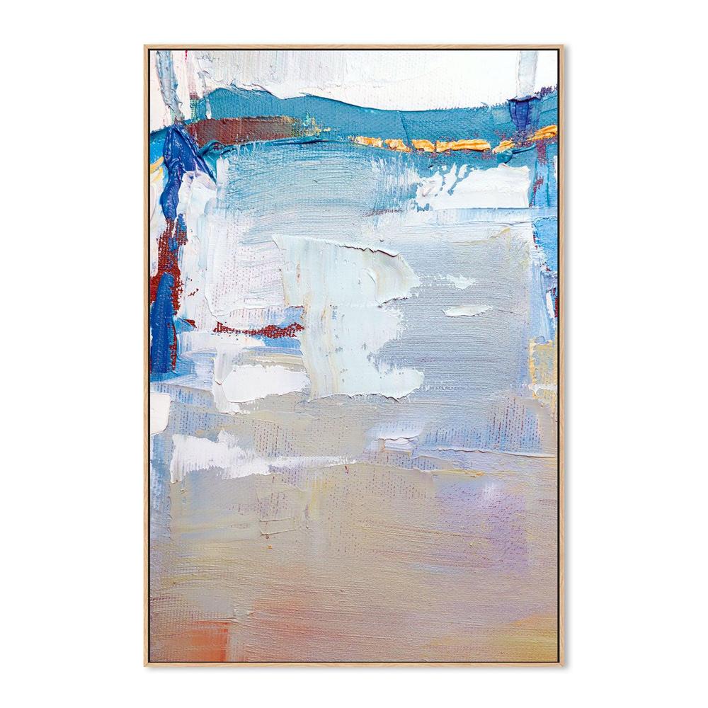 Cascade , Hand-painted Canvas - Image 4