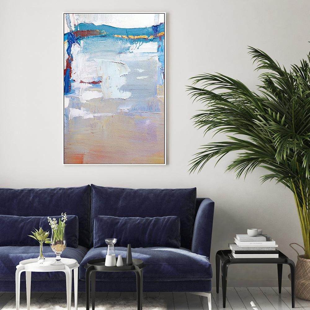 Cascade , Hand-painted Canvas - Image 7
