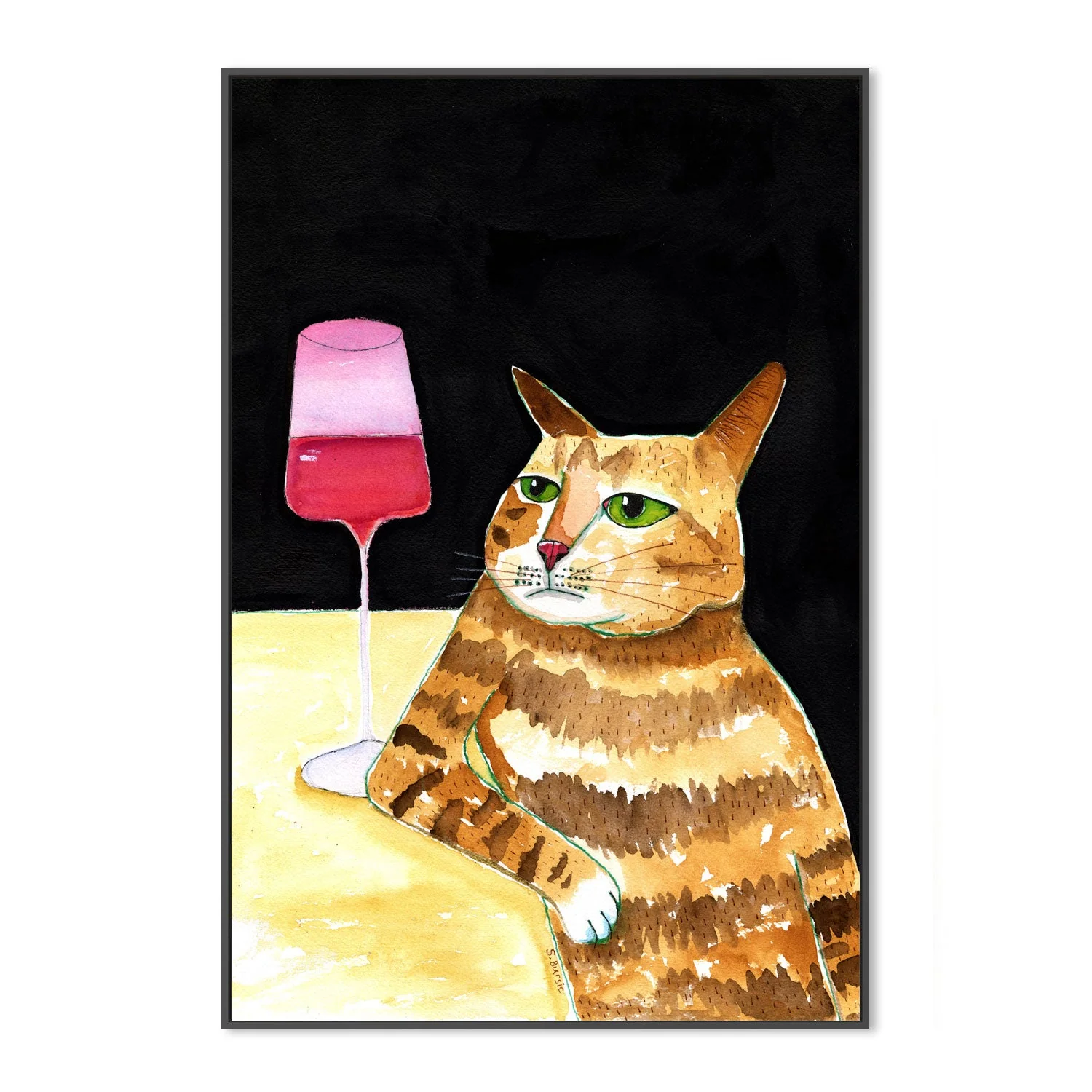 Cat At A Bar - Image 3