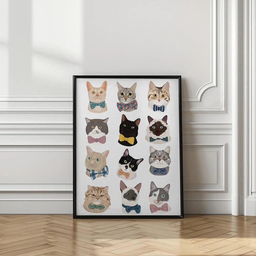 Cats In Bow Tie - Image 2