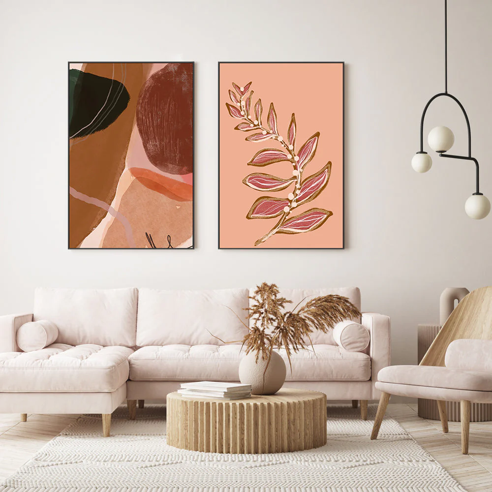 Chatter and Botanical Flower, Set of 2 - Image 2