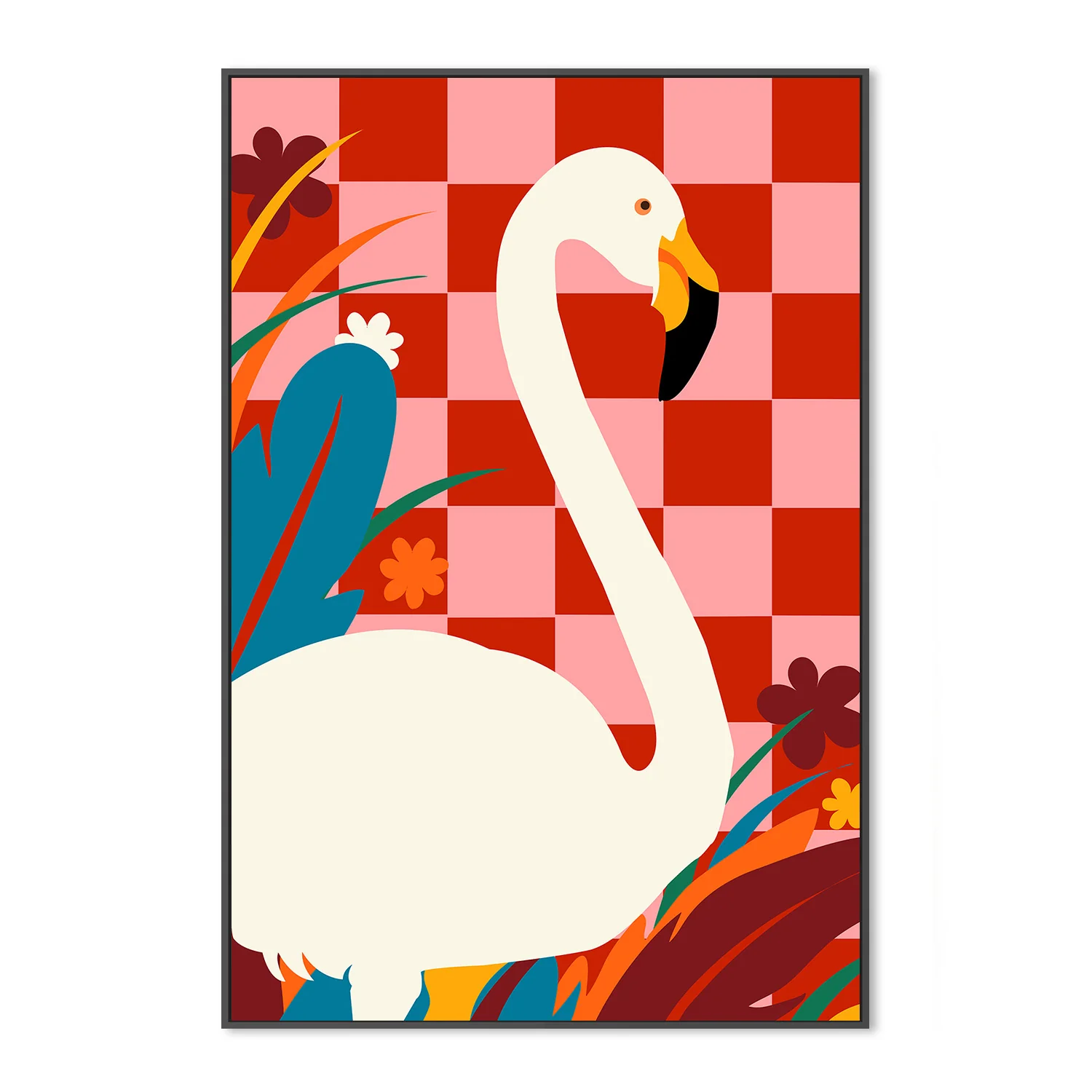 Checkers a the Great Egret - Image 3