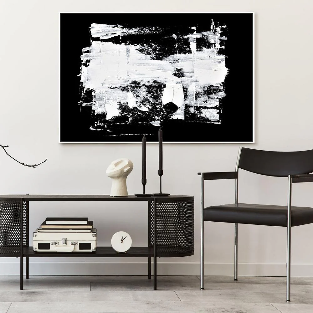 Chiaroscuro, Style B, Hand-Painted Canvas - Image 2