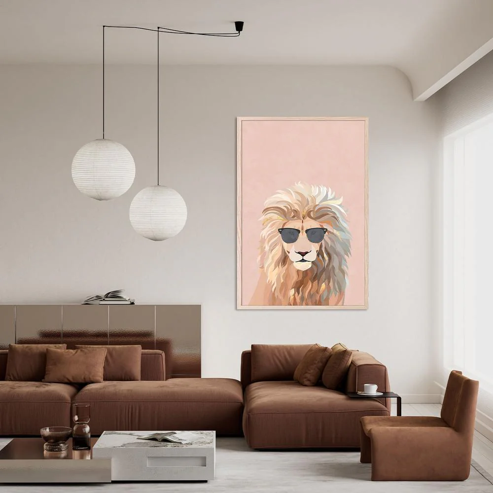 Chic Lion In Sunglasses - Image 8