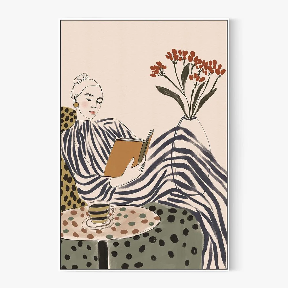 Chic Woman Reading - Image 5