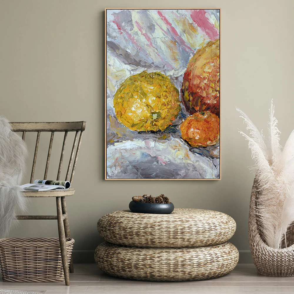 Citrus Selection, Style A, Hand-Painted Canvas - Image 7
