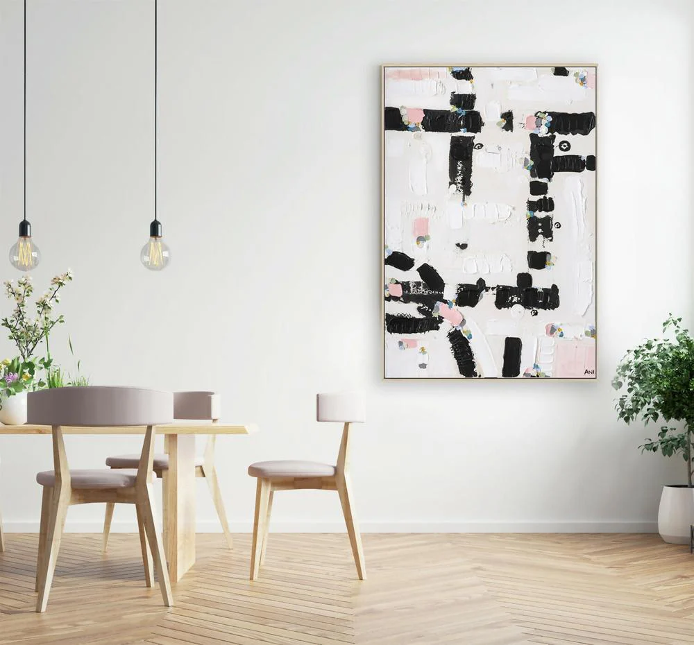 City Lights 2, Original Hand-Painted Canvas By Ani Ipradjian - Image 5