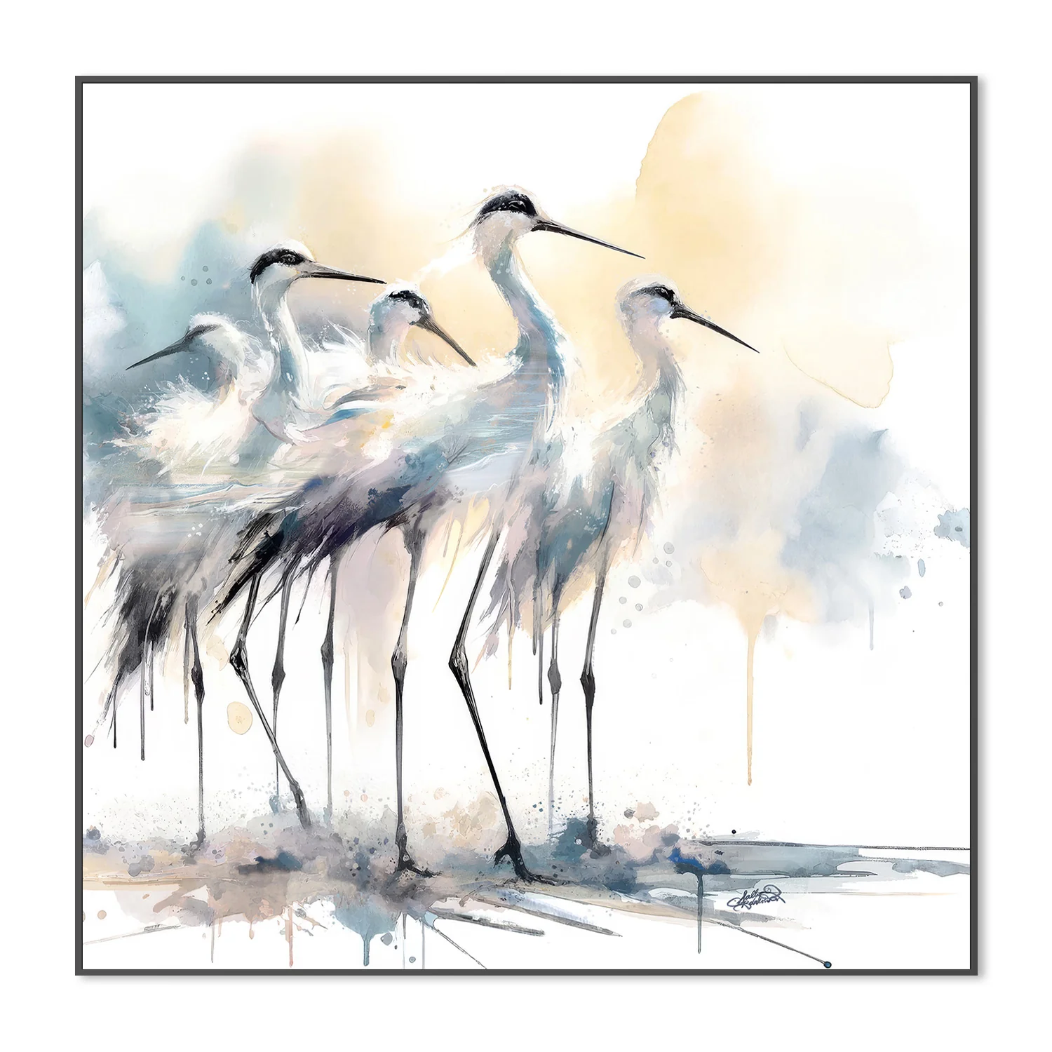 Coastal Serenity Sea Birds - Image 3