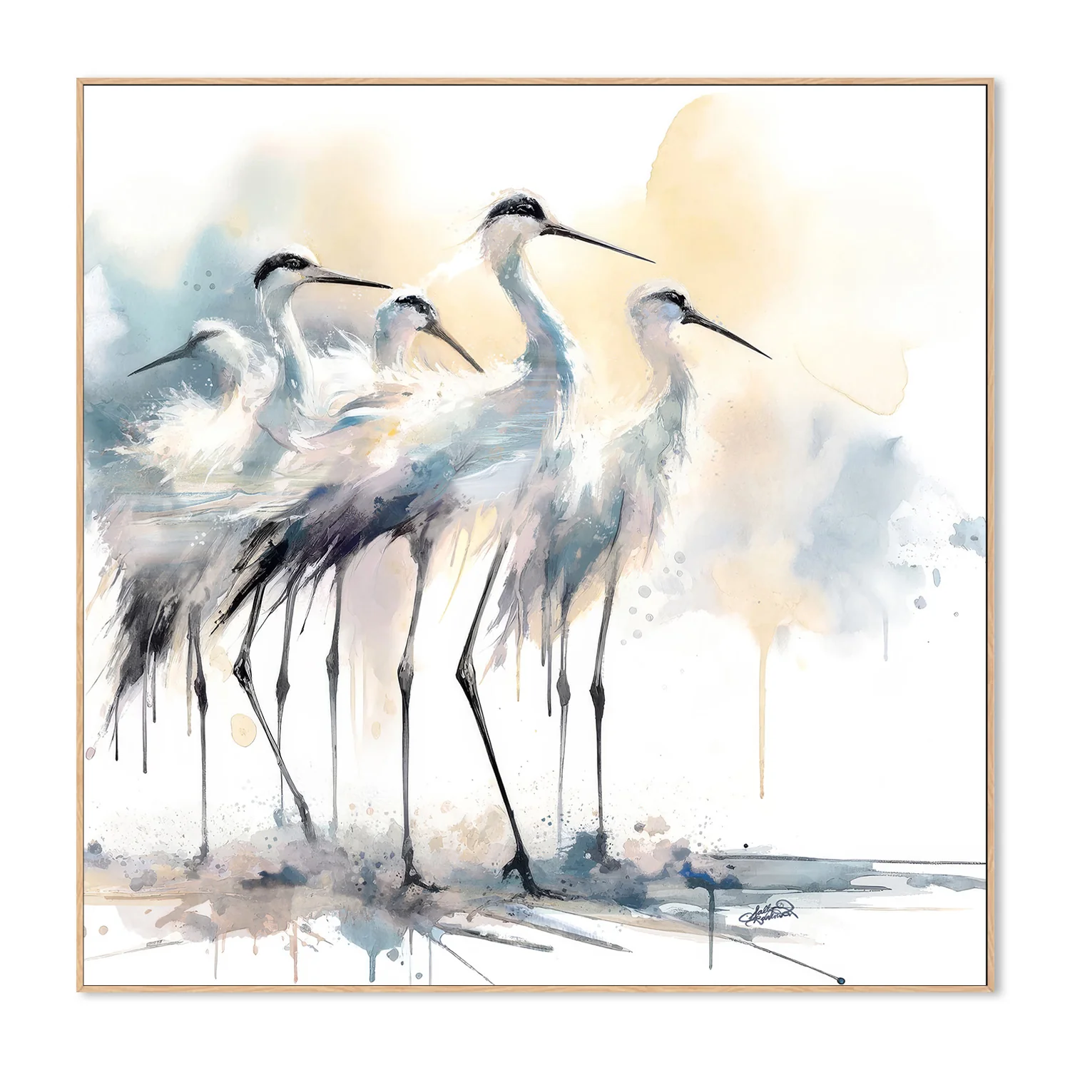 Coastal Serenity Sea Birds - Image 4
