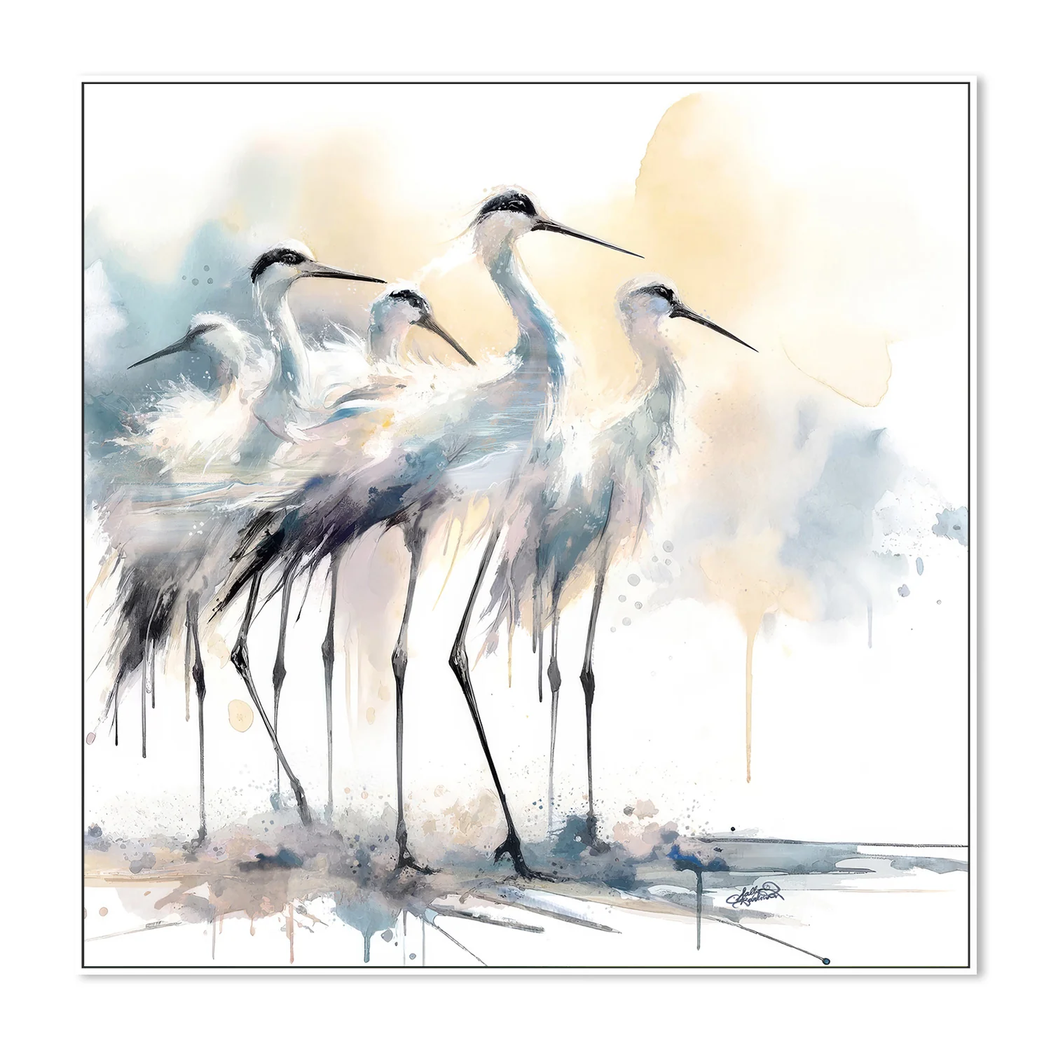 Coastal Serenity Sea Birds - Image 5