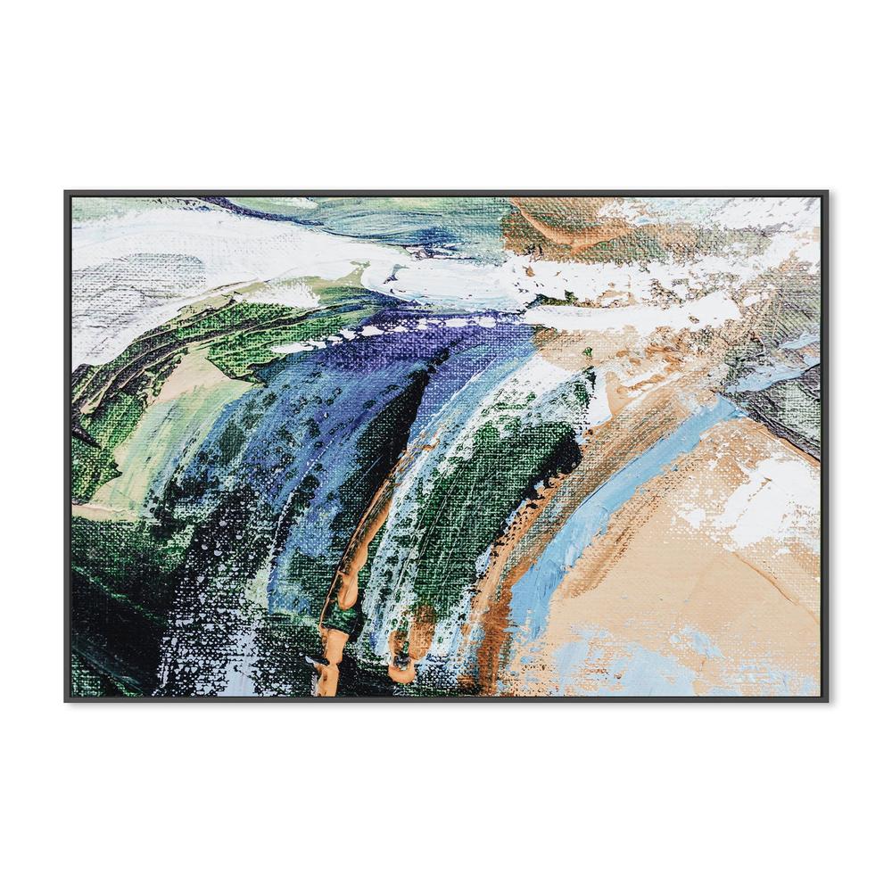 Collision of Colour, Style B, Hand-Painted Canvas - Image 3
