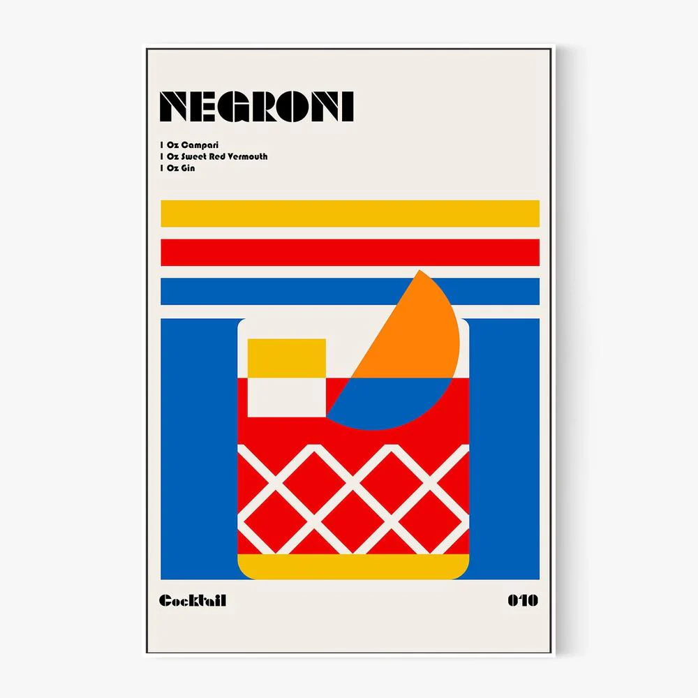 Colorful Negroni Cocktail - Image 5