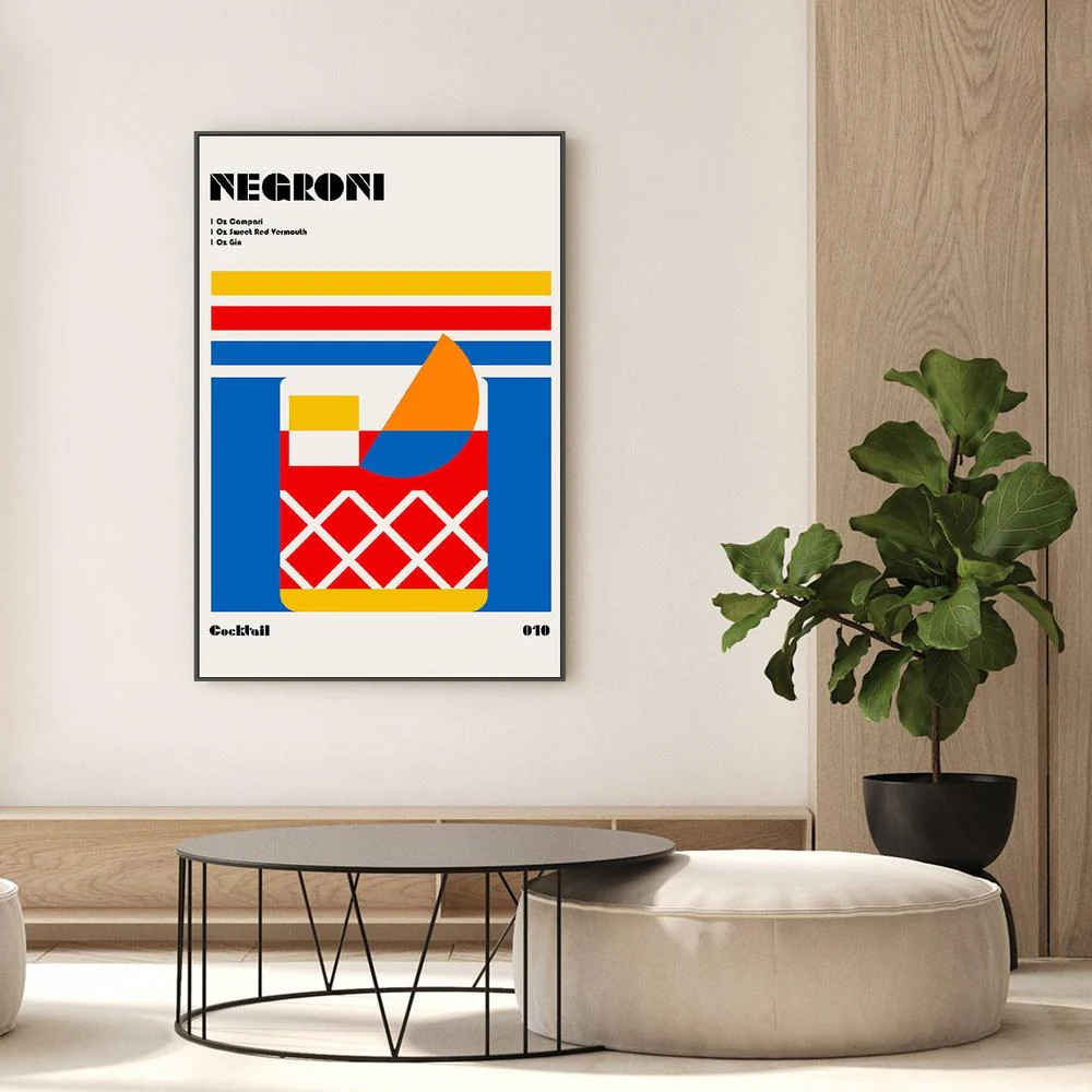 Colorful Negroni Cocktail - Image 9