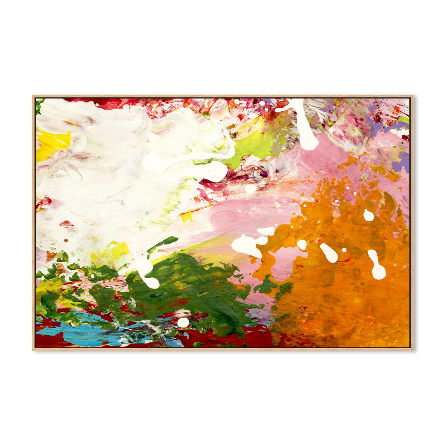 Colour Disarray , Hand-Painted Canvas - Image 4