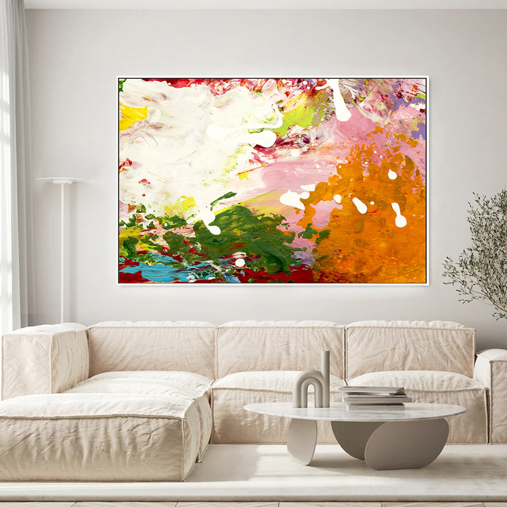 Colour Disarray , Hand-Painted Canvas - Image 7