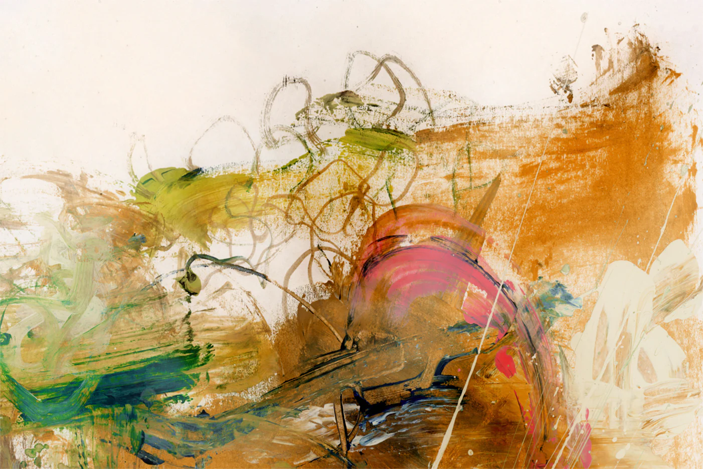 Colour Meadow, Orange Tones