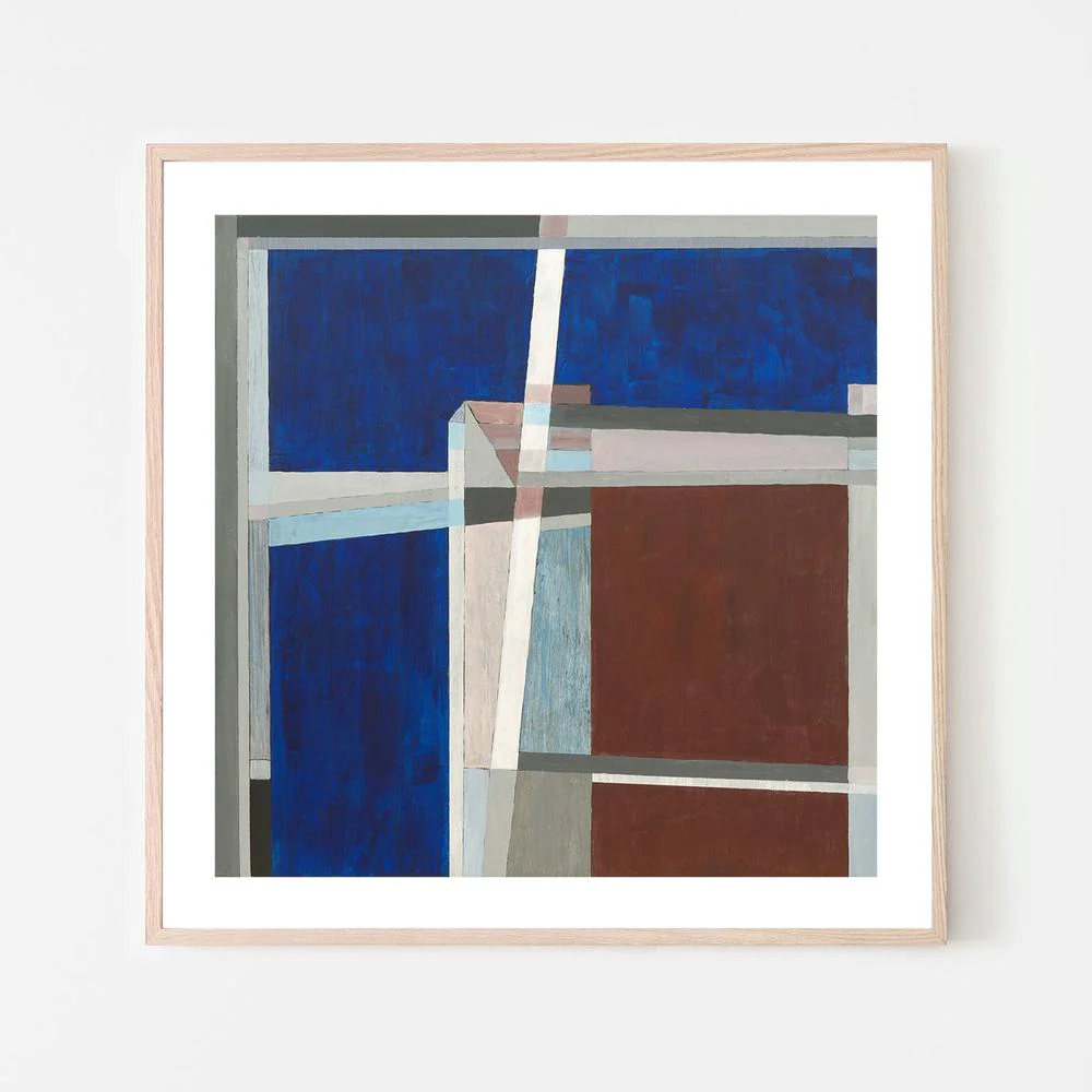 Coloured Angles, Style A, Hand-Painted Canvas - Image 6