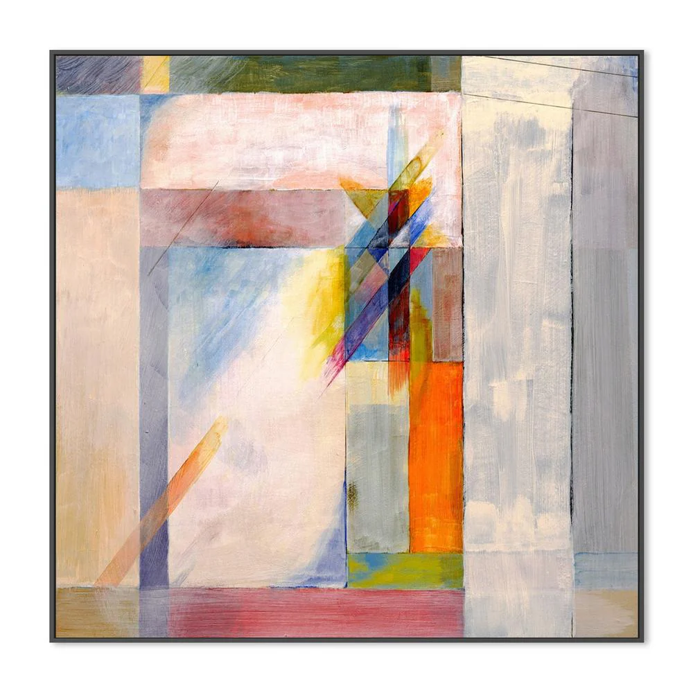 Coloured Angles, Style E, Hand-Painted Canvas - Image 3