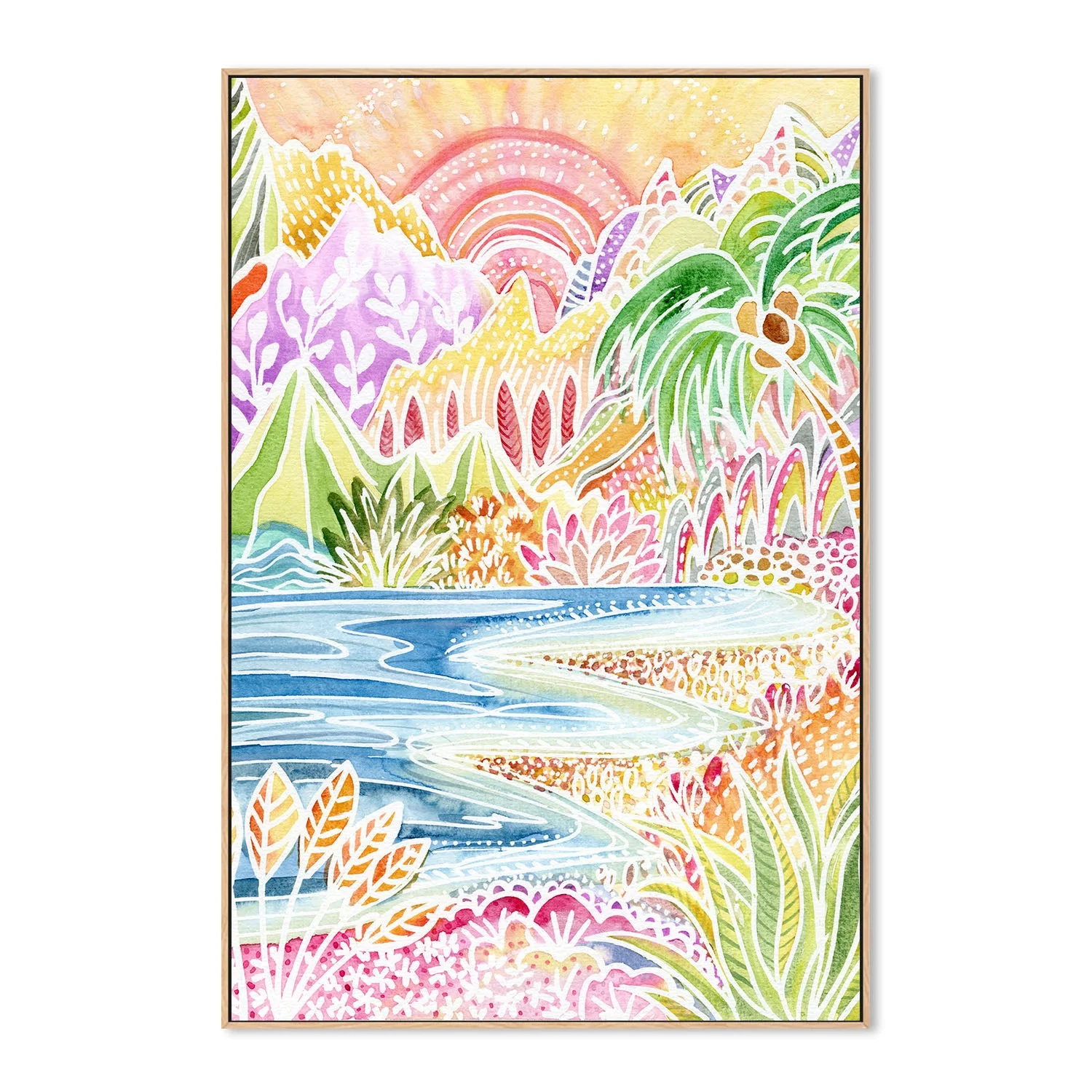 Colourful Landscape, Style B - Image 4