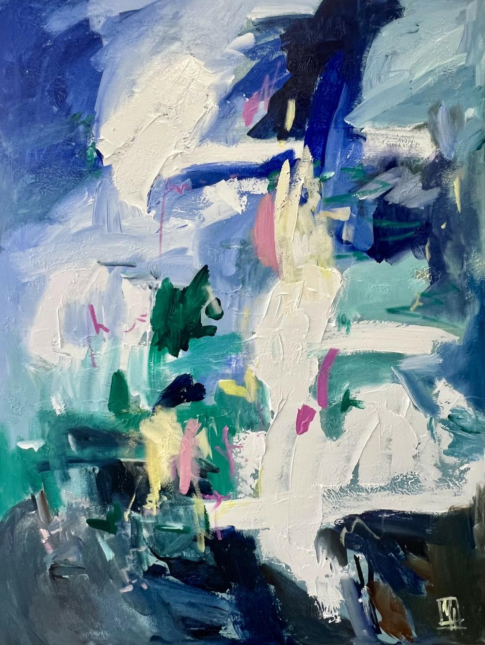 Colours Two. Original hand-painted artwork.